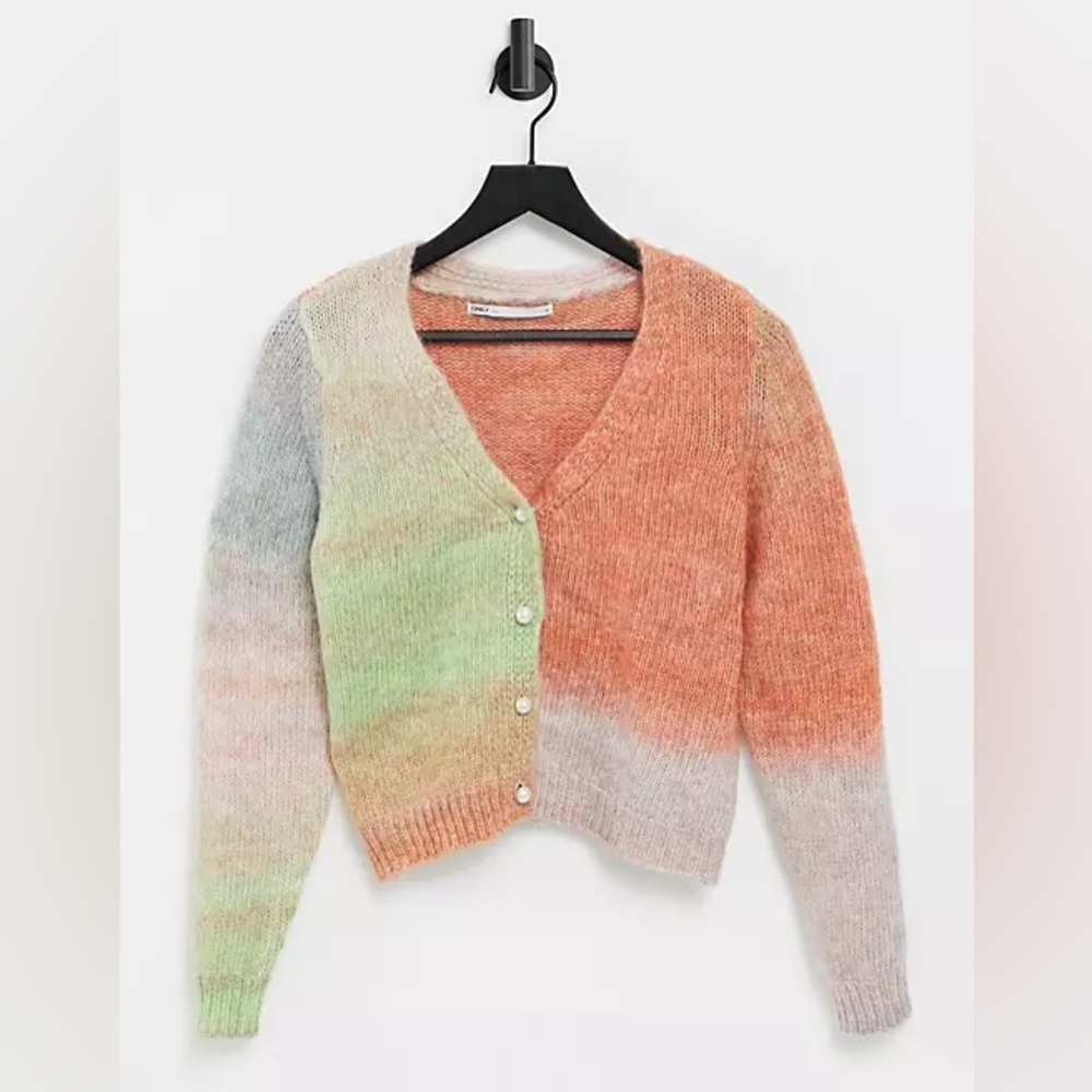 Ombré Knit Cardigan